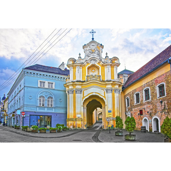 Winston Porter " Basilian Monastery Gate In The Old Town Of Vilnius, Lithuania " on Canvas Wayfair
